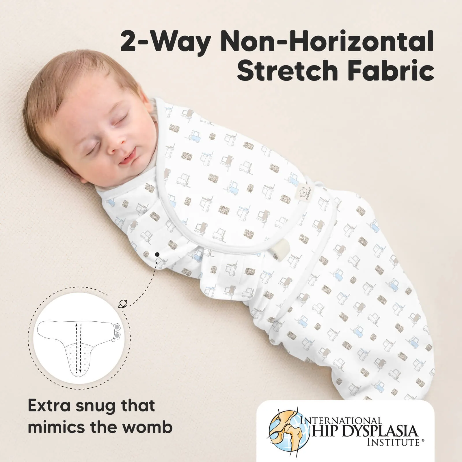 3-Pack Soothe Swaddle Wraps (Excavation)