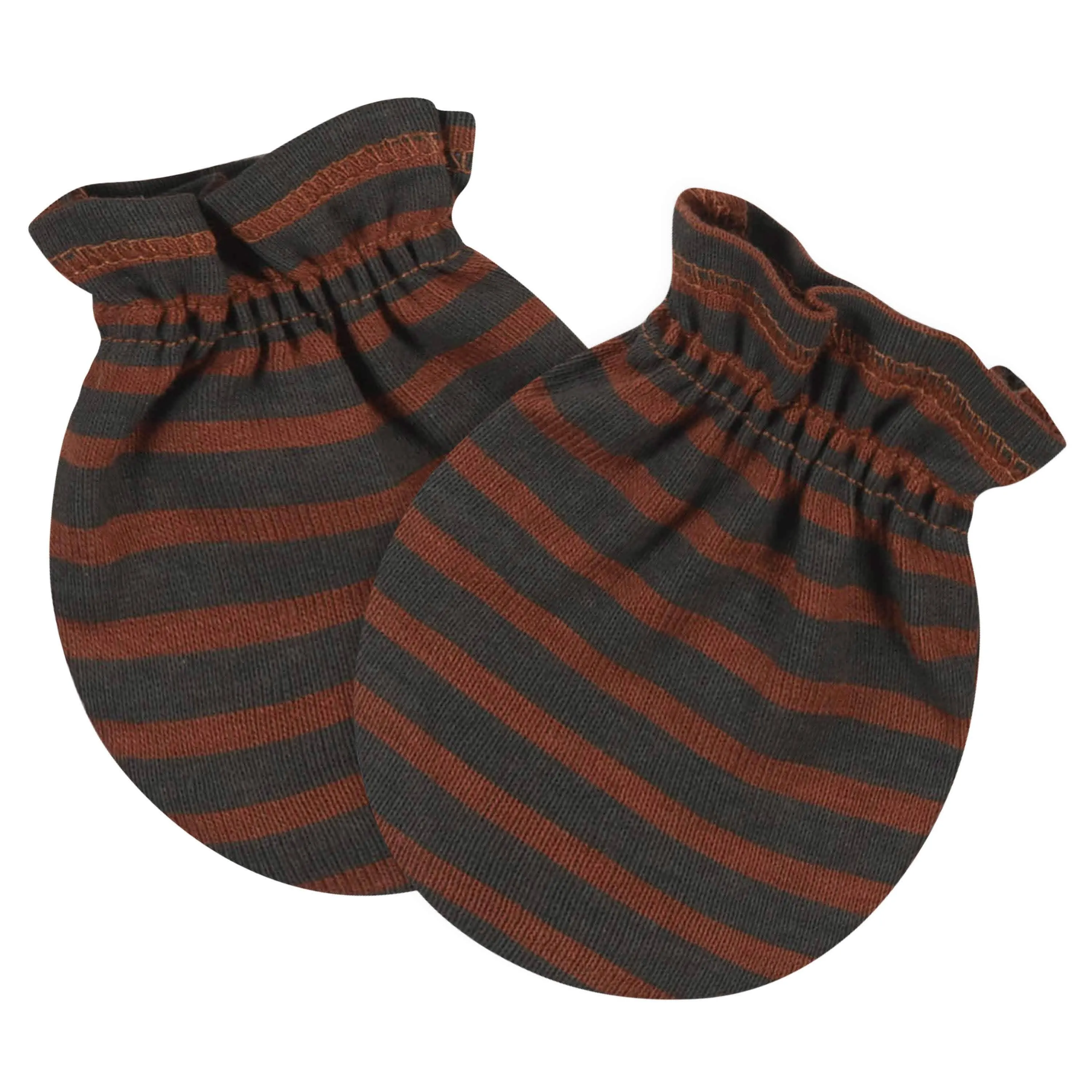 4-Pack Baby Boys Dino No Scratch Mittens