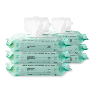 6 PACK - Unscented Hand Wipes