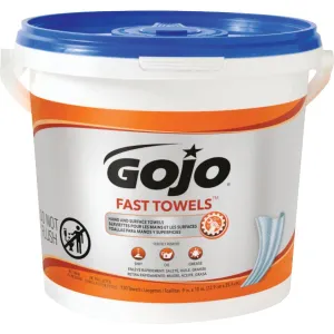 6298-04 Gojo Hand Cleaning Wipes,Waterless,130 ct bucket