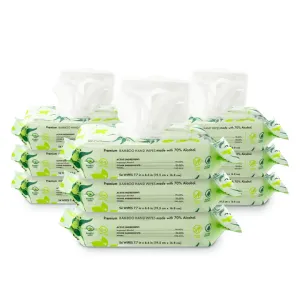 9 PACK - Eucalyptus Hand Wipes