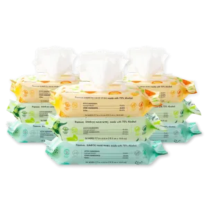 9 PACK - Variety Hand Wipes