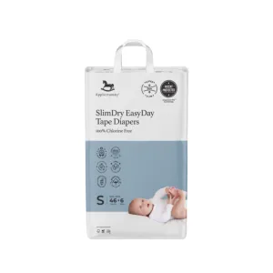 Applecrumby Slimdry Easyday Tape Diapers S46 6 Mega