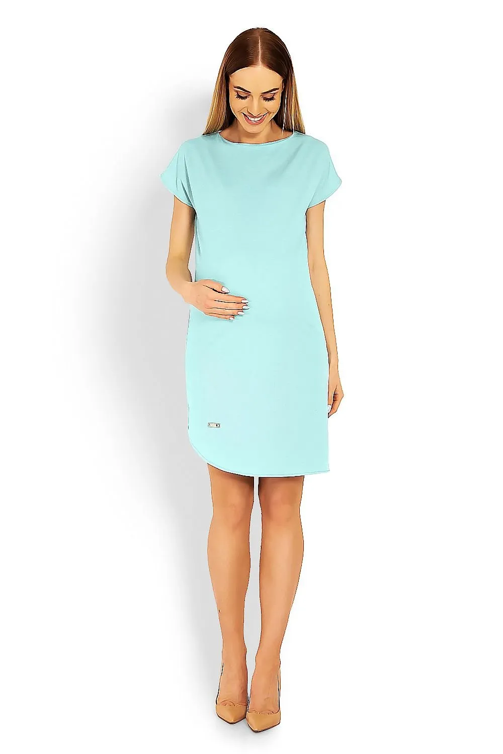 Asymmetrical Pregnancy Dress  PeeKaBoo