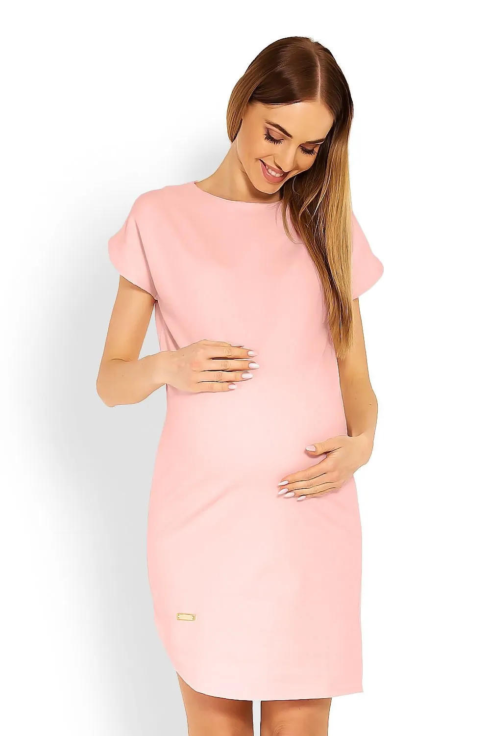 Asymmetrical Pregnancy Dress  PeeKaBoo