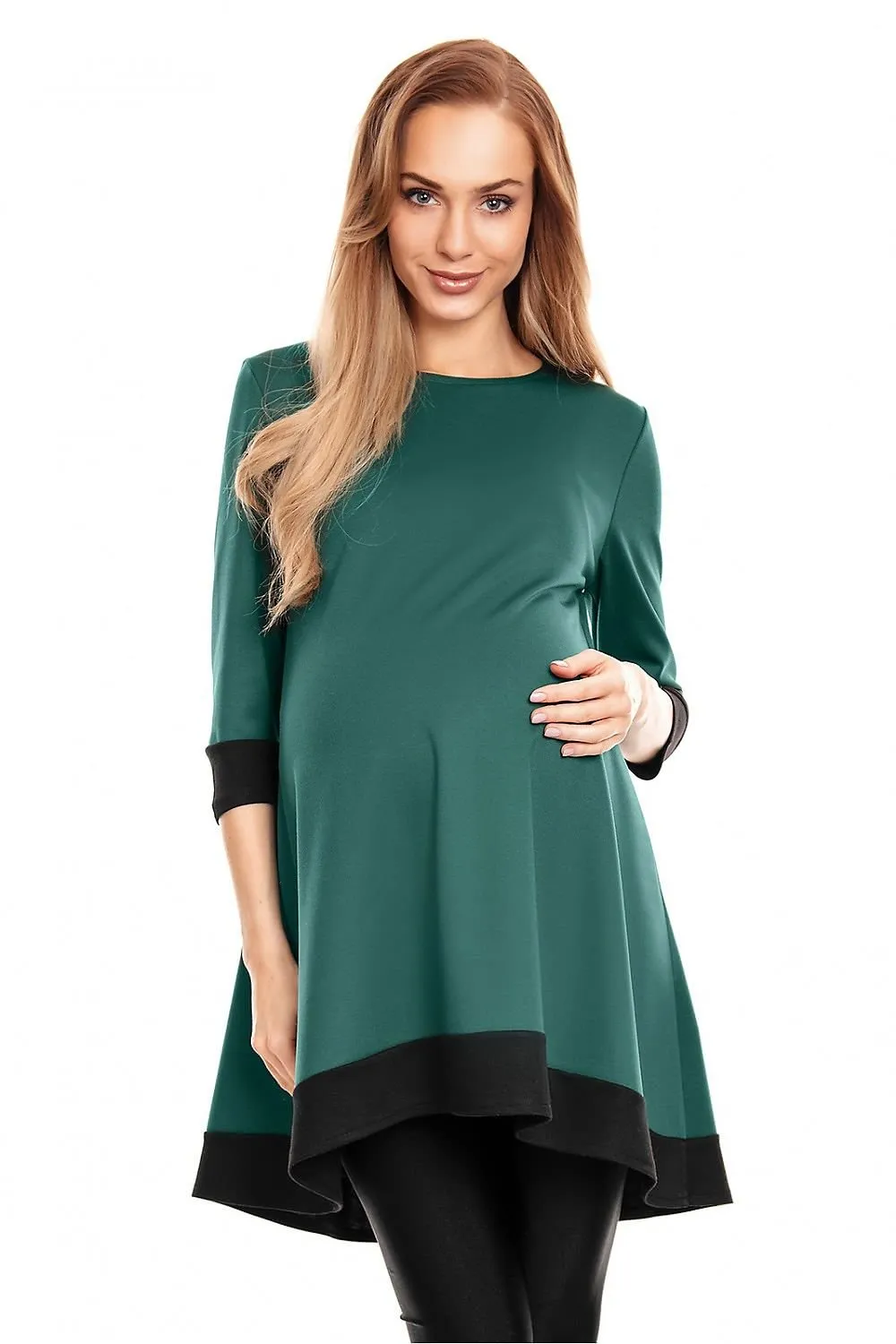 Asymmetrical Pregnancy Dress  PeeKaBoo