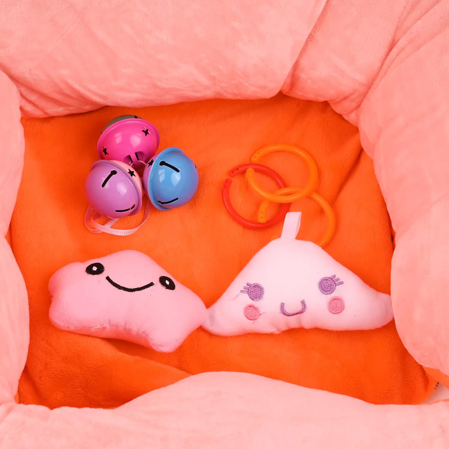 Baby Floor Seat & Rattles