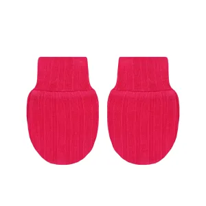 Barbie Ribbed No Scratch Mittens