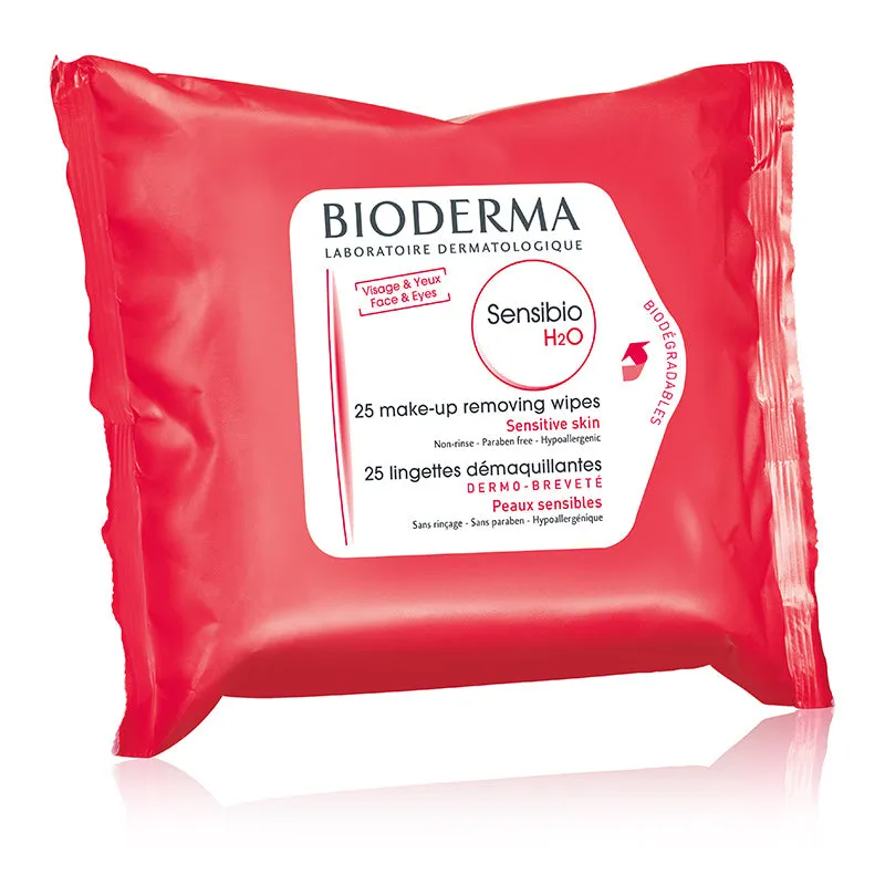 Bioderma Sensibio H2O Wipes (25 count)