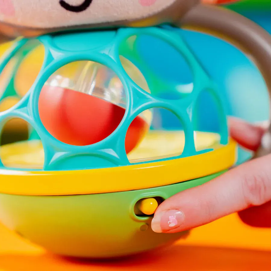 Bright Starts Grab & Giggle Monkey Multi-Sensory Toy