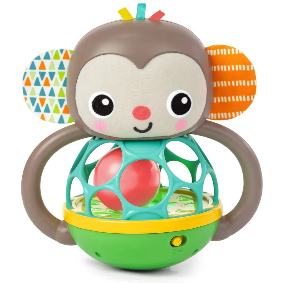 Bright Starts Grab & Giggle Monkey Multi-Sensory Toy