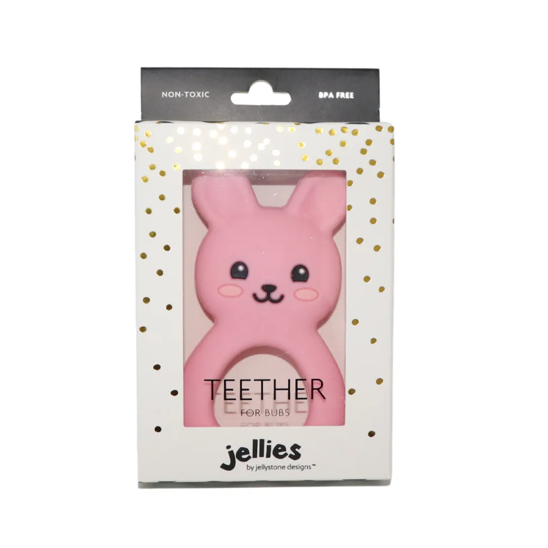 Bunny Teether - Pink