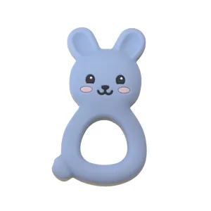 Bunny Teether - Soft Blue