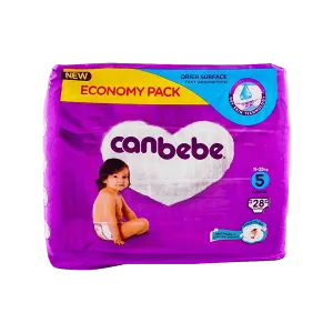 CANBEBE DIAPERS JUNIOR 5 - 28 DIAPERS