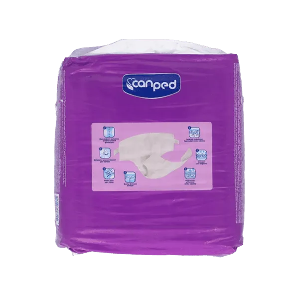 CANPED DIAPERS FOR CHILDREN EXTRA SMALL SIZE - 25KG - 12PCS