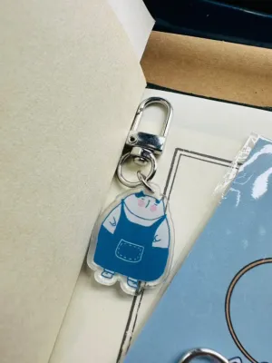 Catdoo | Working Cat Acrylic Keychain