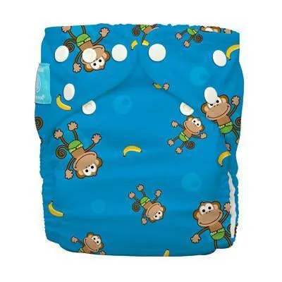 Charlie Banana Diaper 2 Inserts Monkey One Size