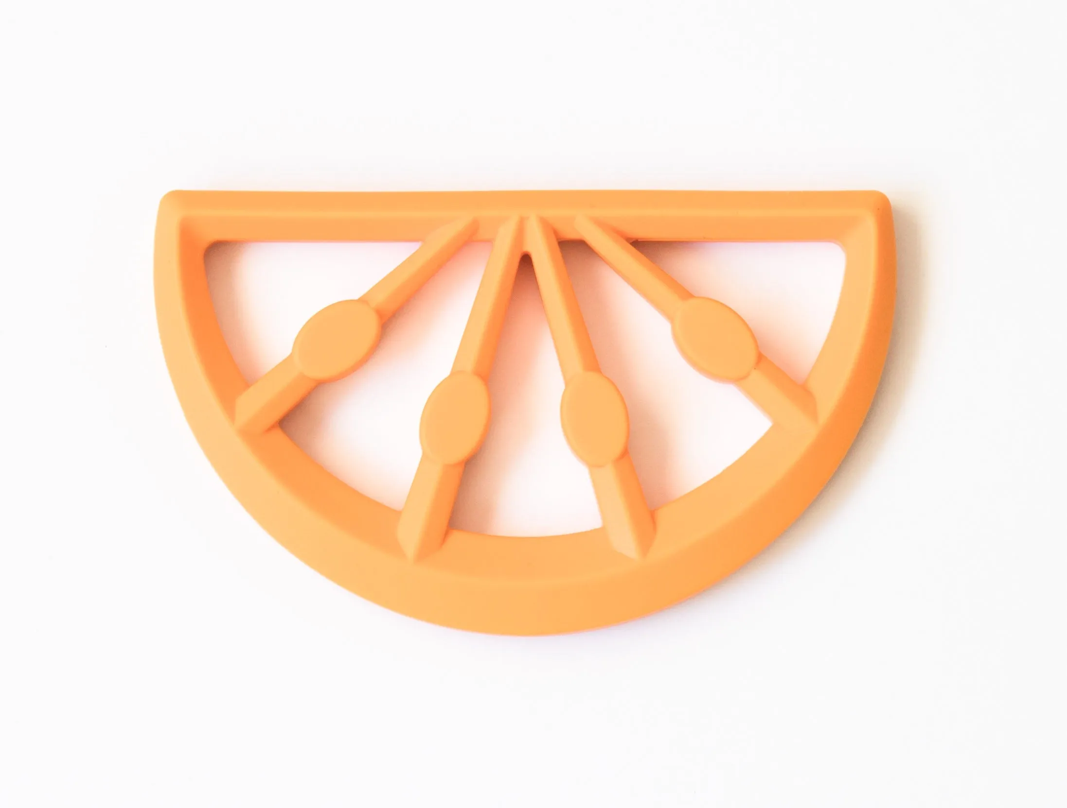 Citrus Fruit Silicone Teething Toy