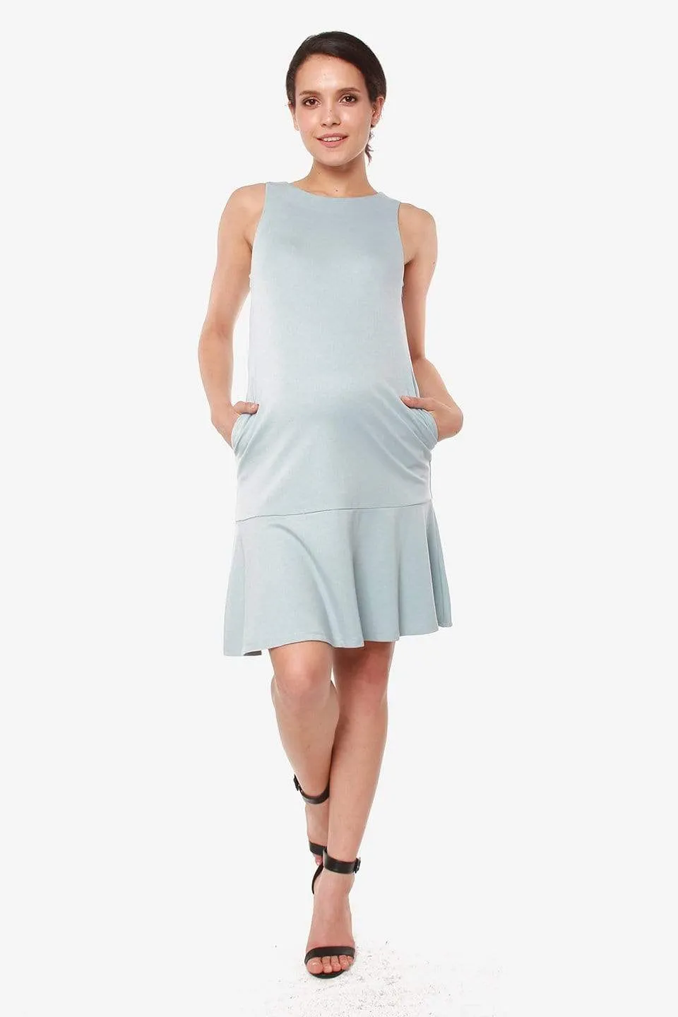 Cyra Dress Heather Grey