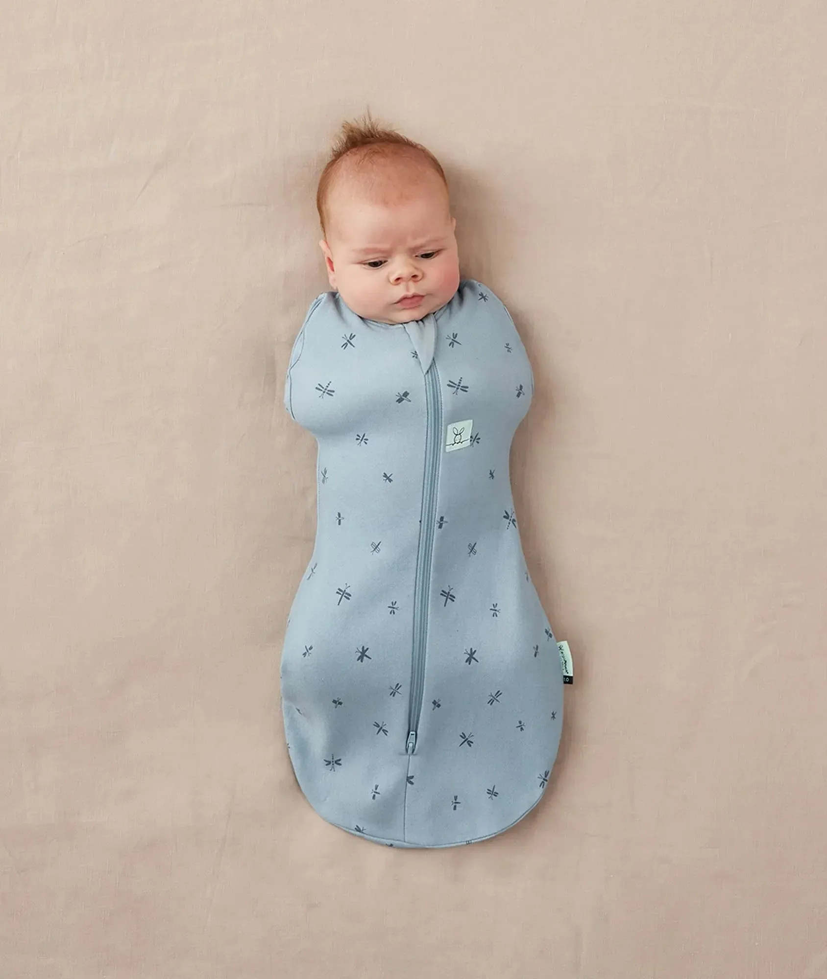 ErgoPouch Cocoon Swaddle Sack 1.0 TOG, Dragonflies