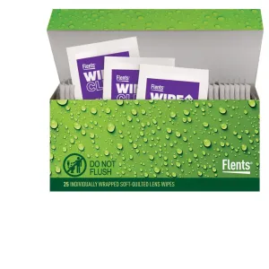 Flents Wipe 'n Clear Lens Cleaning Wipes