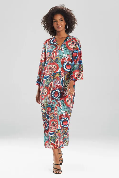 Floral Paisley Caftan