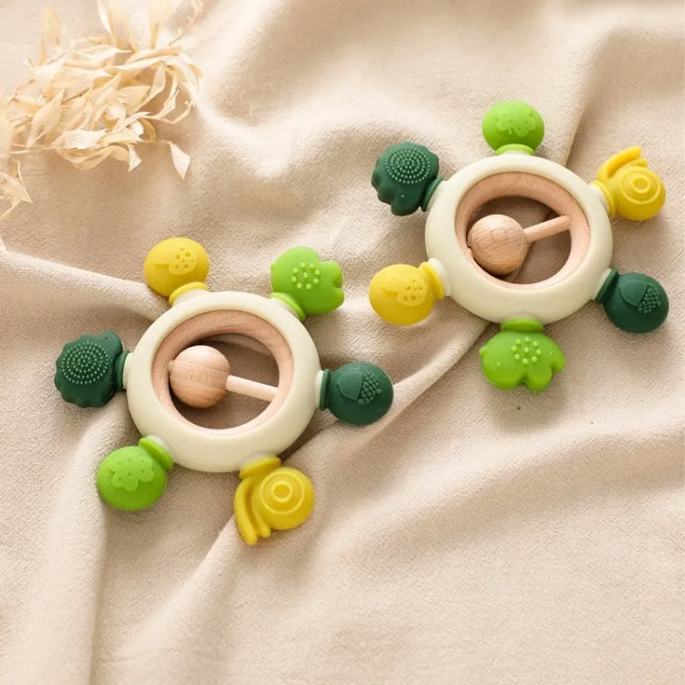 Forest Jingle Baby Teether | Green