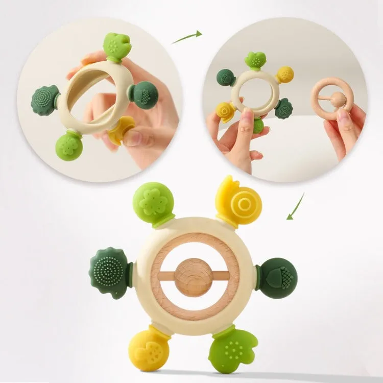 Forest Jingle Baby Teether | Green