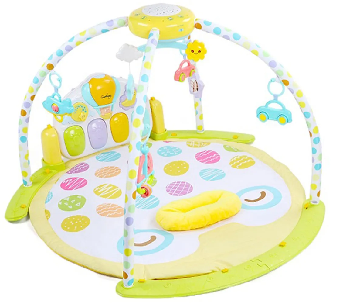 Goodway 5 In1 Baby Soft Mat  Activity Play Gym With Projector