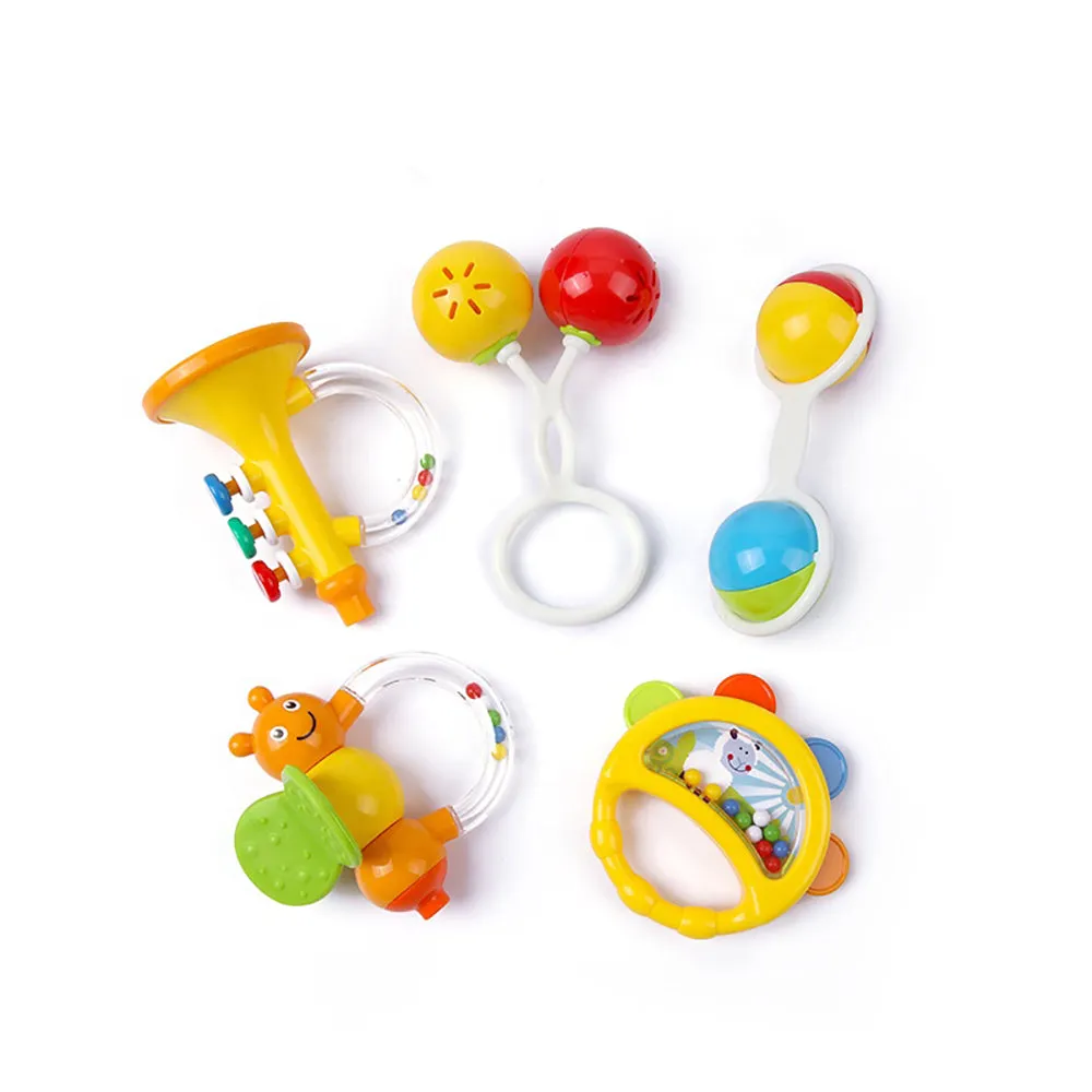 Goodway Baby Rattle Set 8 Pcs (Yellow)