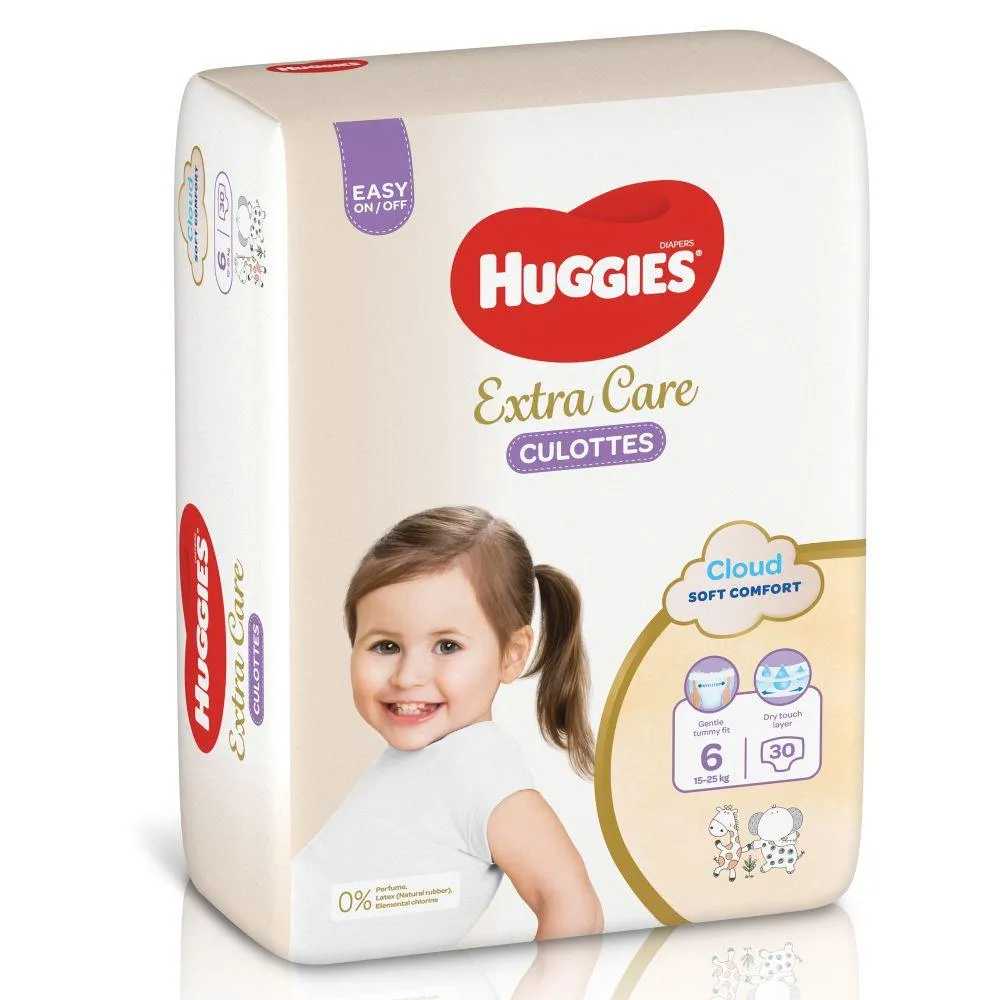 Huggies Pants N.6 (15-25Kg) 30Pieces