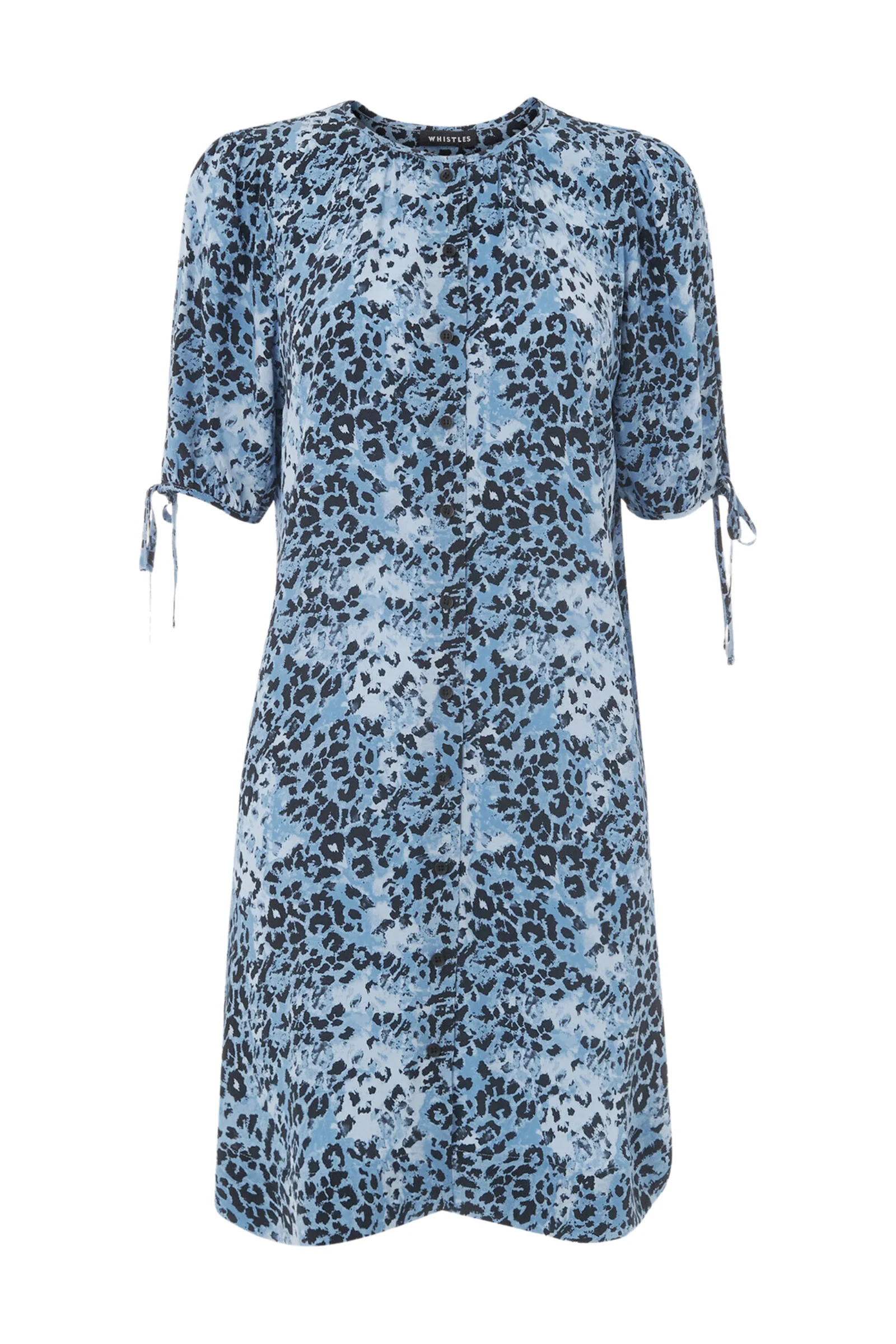 Hyena Spot Button Up Dress