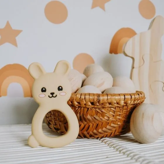 Jellystone Bunny Teether - Tan