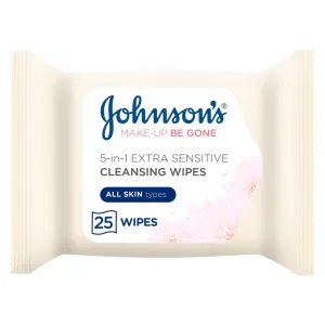 Johnsons Face Care Wipes Extra Sensitive (25s) (N)