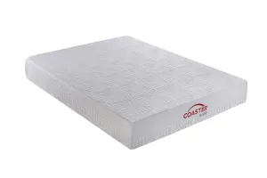 Key Eastern King Memory Foam Mattress White