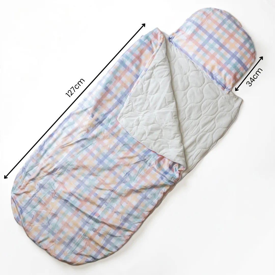 Kids Nap Sack | Spring Gingham