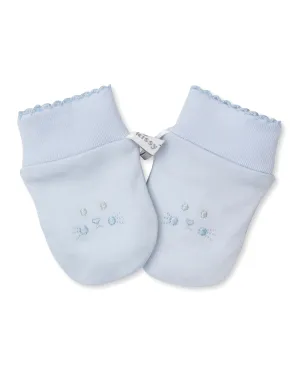 Kissy Kissy - Mittens - Blue Bunny