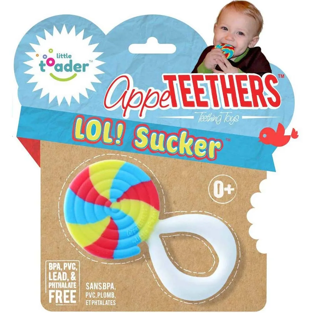 Little Toader Teething Toy LOL! Sucker