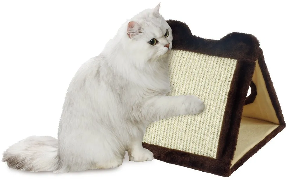 Marukan Triangle Tunnel Cat Scratcher