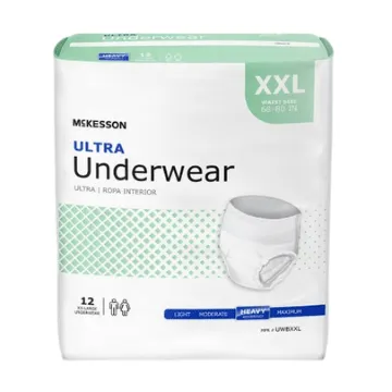 Mckesson Ultra Underwear, Heavy Absorbent Pull Up Diapers