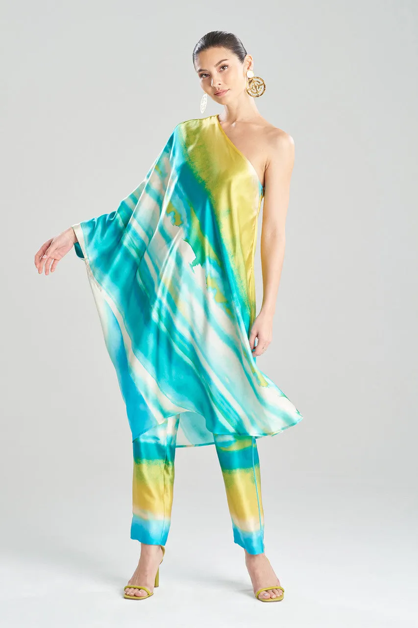 Minako Silk One Shoulder Tunic