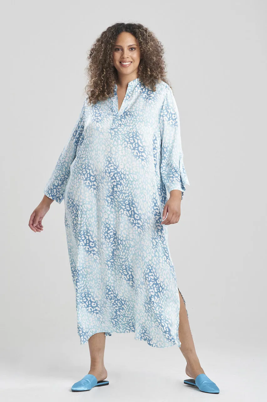 Misty Leopard Caftan