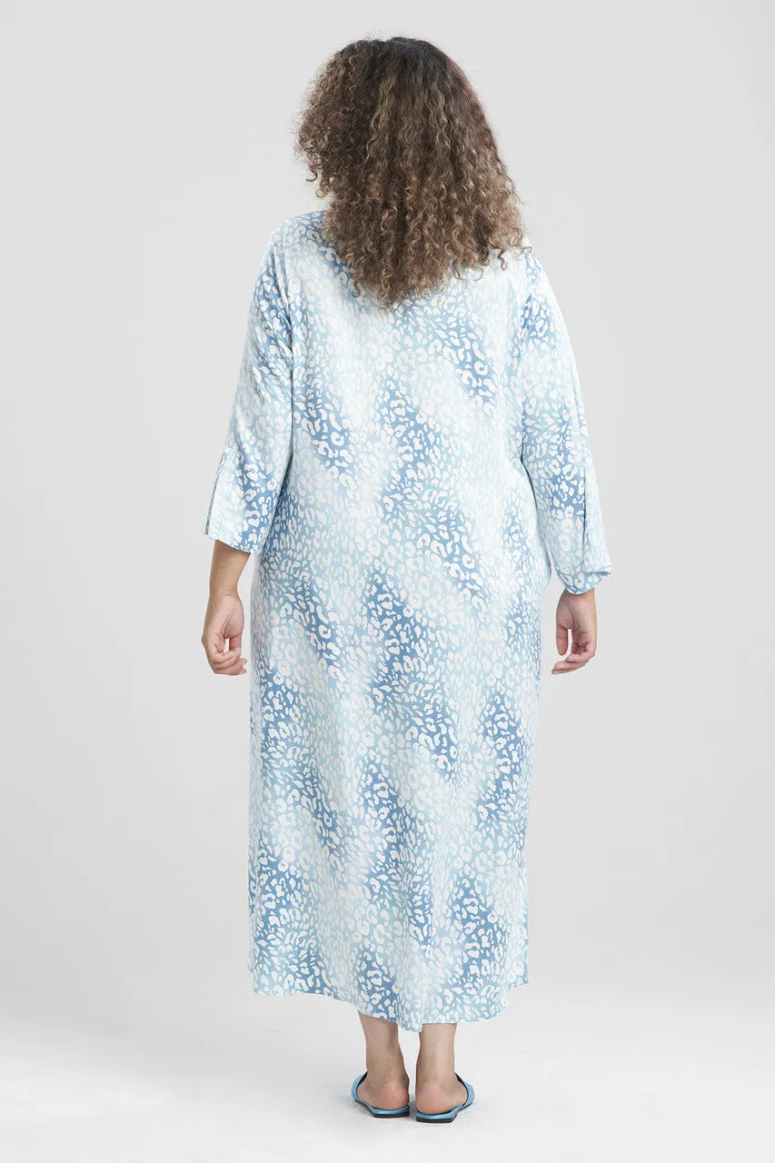 Misty Leopard Caftan