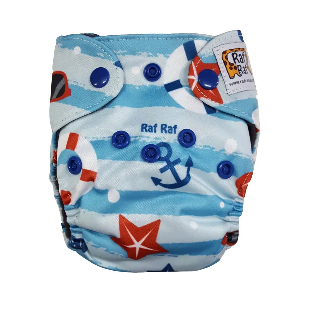 Newborn Charcoal Bamboo Cloth Diaper