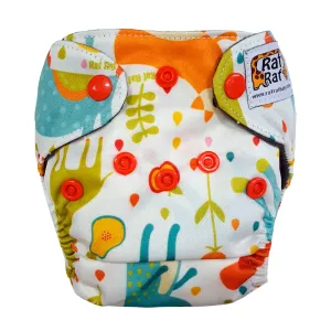 Newborn Charcoal Bamboo Cloth Diaper