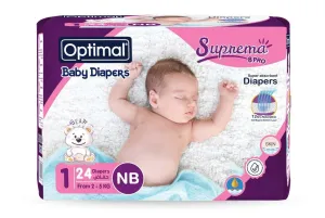 Optimal Diapers No.1 X 24 (2-5KG)