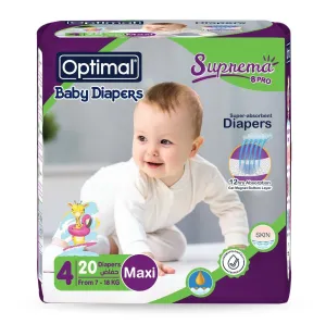 Optimal Diapers No.4 x 20 (7-18kg)