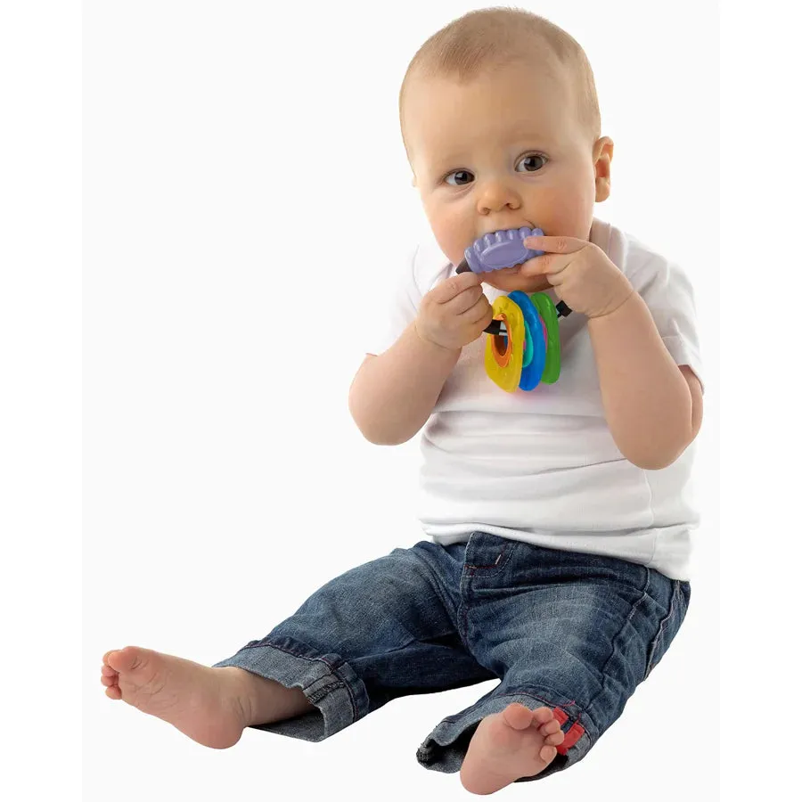 Playgro Textured Teething Rattle