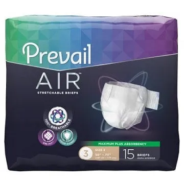 Prevail Air Heavy Absorbent Diapers For Adults With Tabs