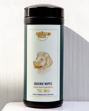 Quickie Dog Wipes (Made in the USA)